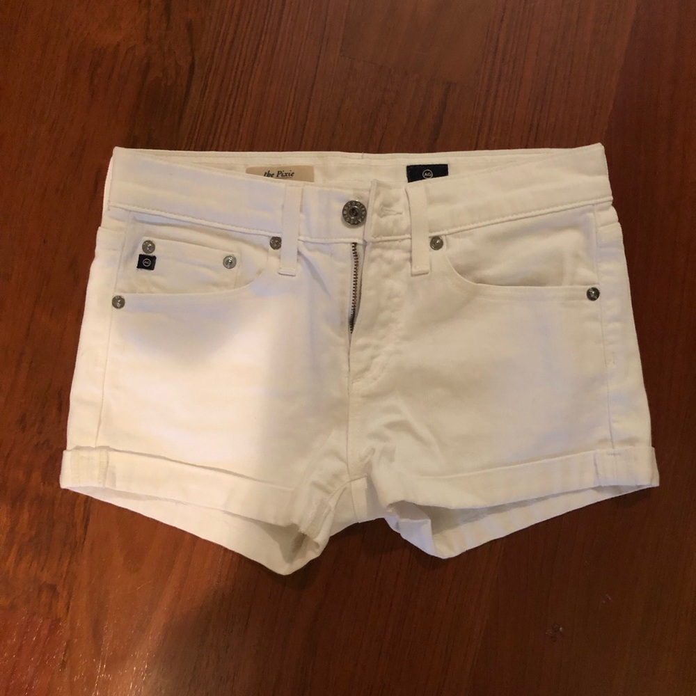 AG pixie denim shorts 24